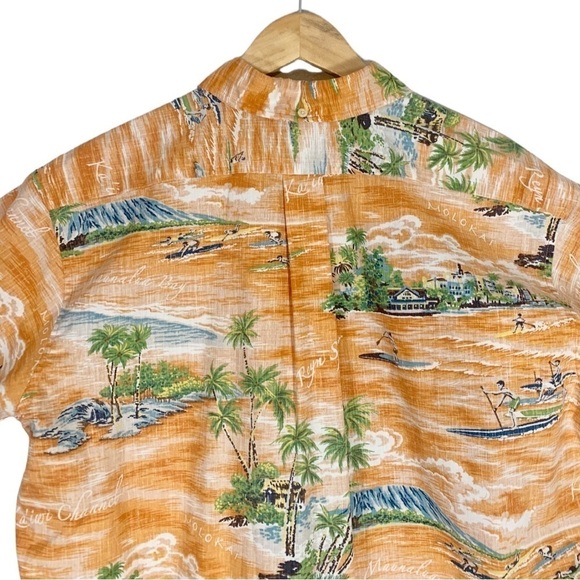 Vintage Reyn Spooner Hawaiian Short Sleeve Shirt Size XL - Picture 7 of 12